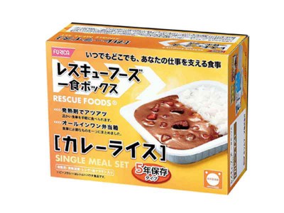 レスキューフーズ1食ボックス　カレーライス 画像1