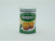 5年保存のパン みどりの救缶鳥+ﾌﾟﾗｽ　オレンジ味