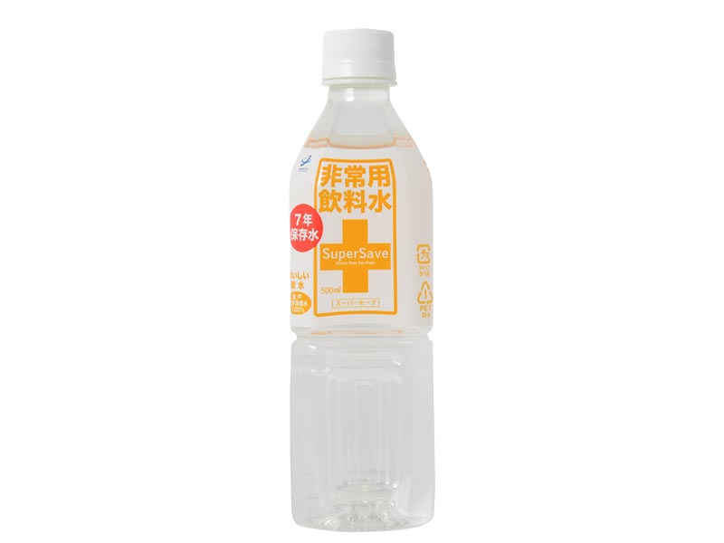 非常用飲料水 スーパーセーブ 500ml 7年保存 備蓄倉庫 防災倉庫や資機材なら 星野総合商事株式会社