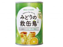 5年保存のパン みどりの救缶鳥+ﾌﾟﾗｽ　オレンジ味