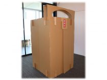 組立簡単防災用パーテーション【防災キューブ】