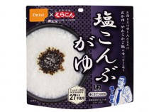 にぎらずにできる！携帯おにぎり（昆布）
