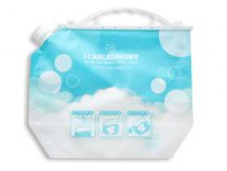 少しの水でどこでも洗濯