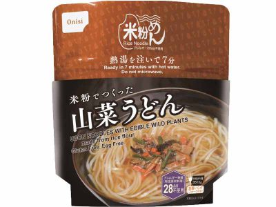 米粉でつくった山菜うどん 画像1